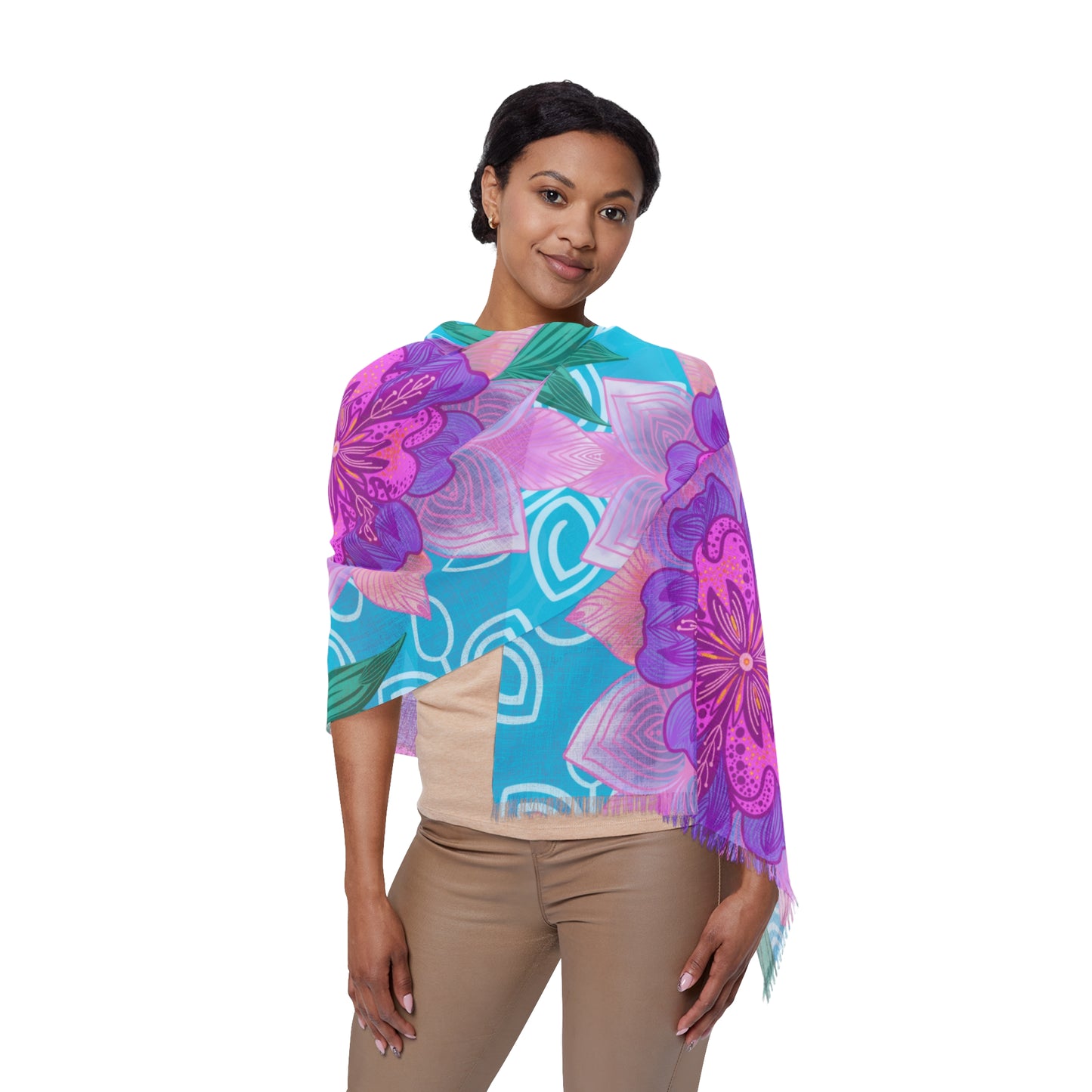 Floral Allure 3 Scarf