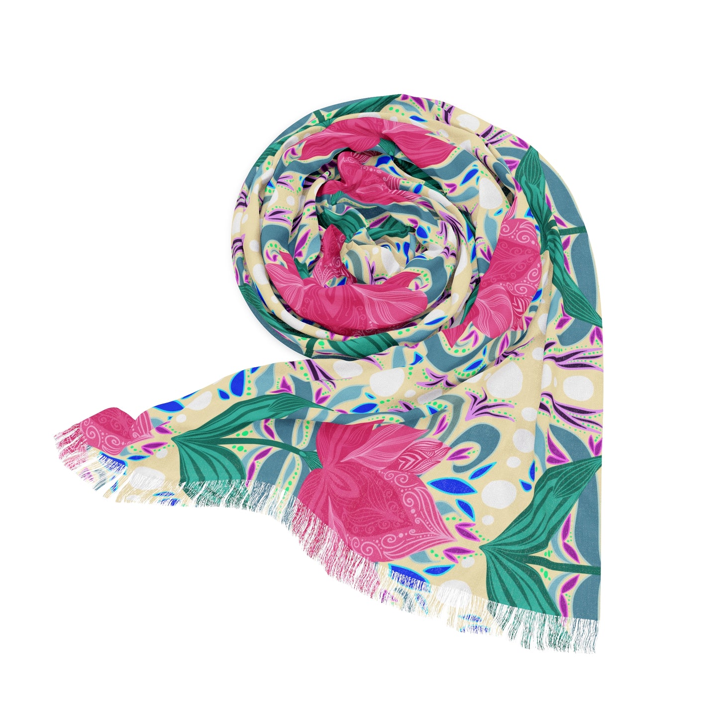 Floral Allure 4 Scarf