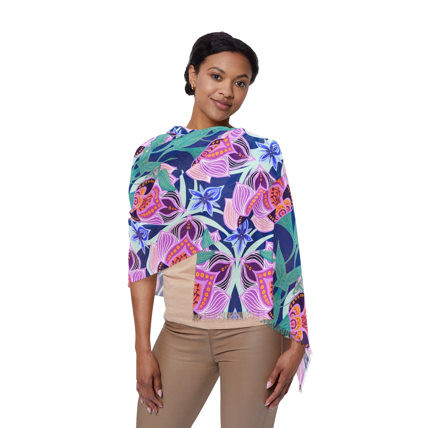 Floral Allure 1 Scarf