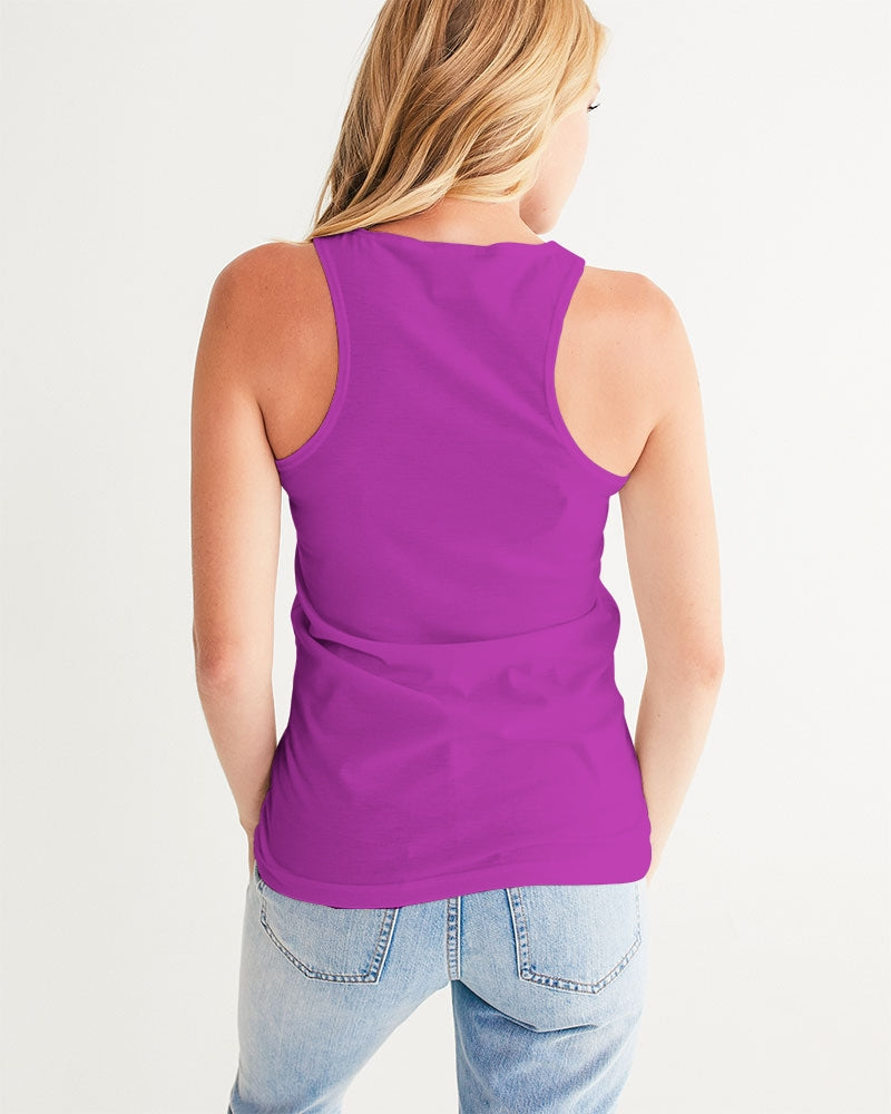 Vivid Blossoms Fushia Tank