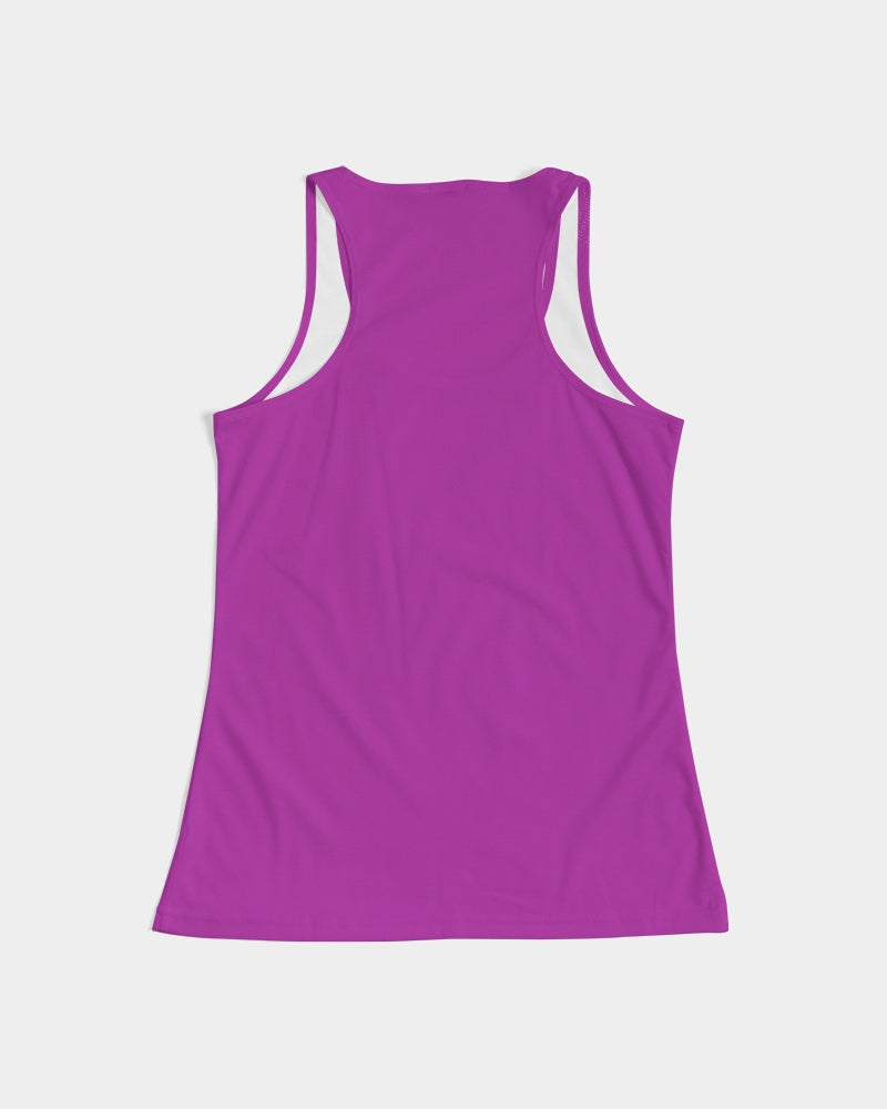 Vivid Blossoms Fushia Tank