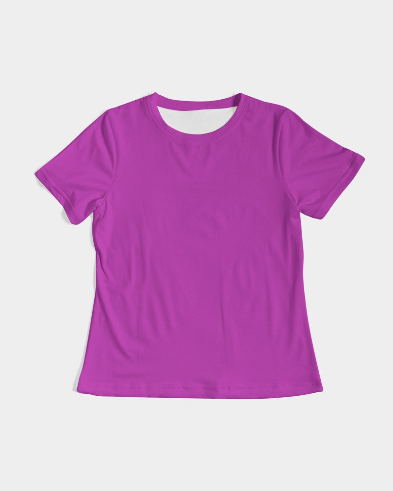 Vivid Blossoms Fushia Tee