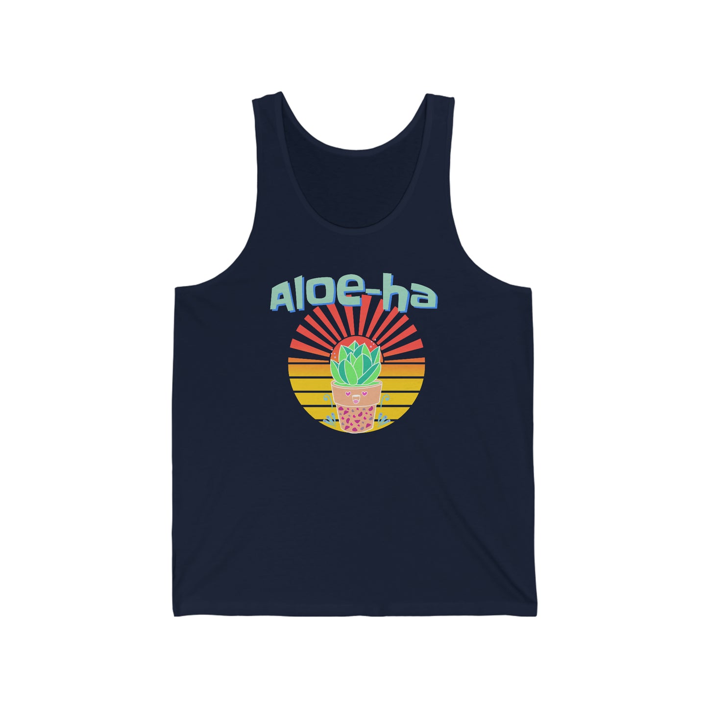 Jersey Tank: Aloe you Vera Much (unisex)
