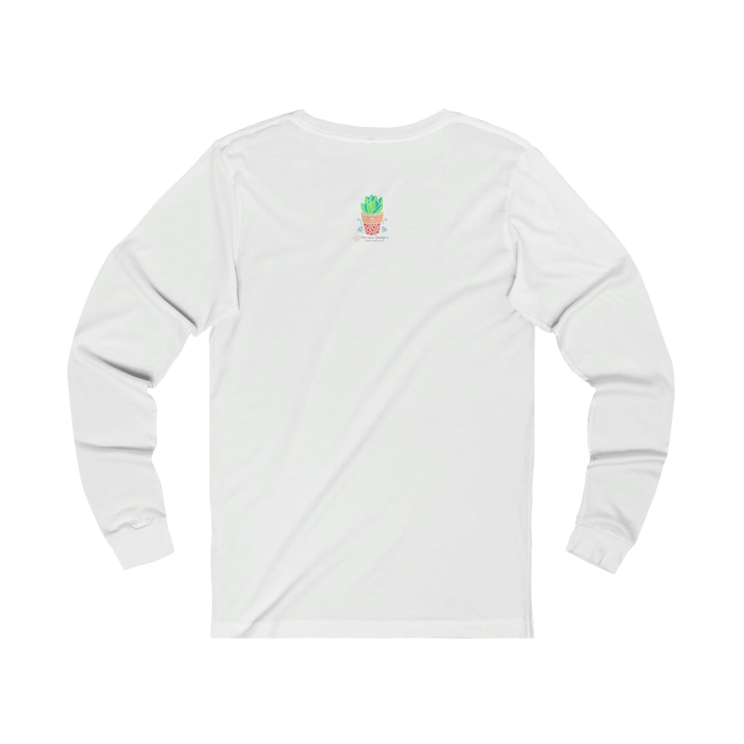 Jersey Long Sleeve Tee: Aloe-ha (unisex)