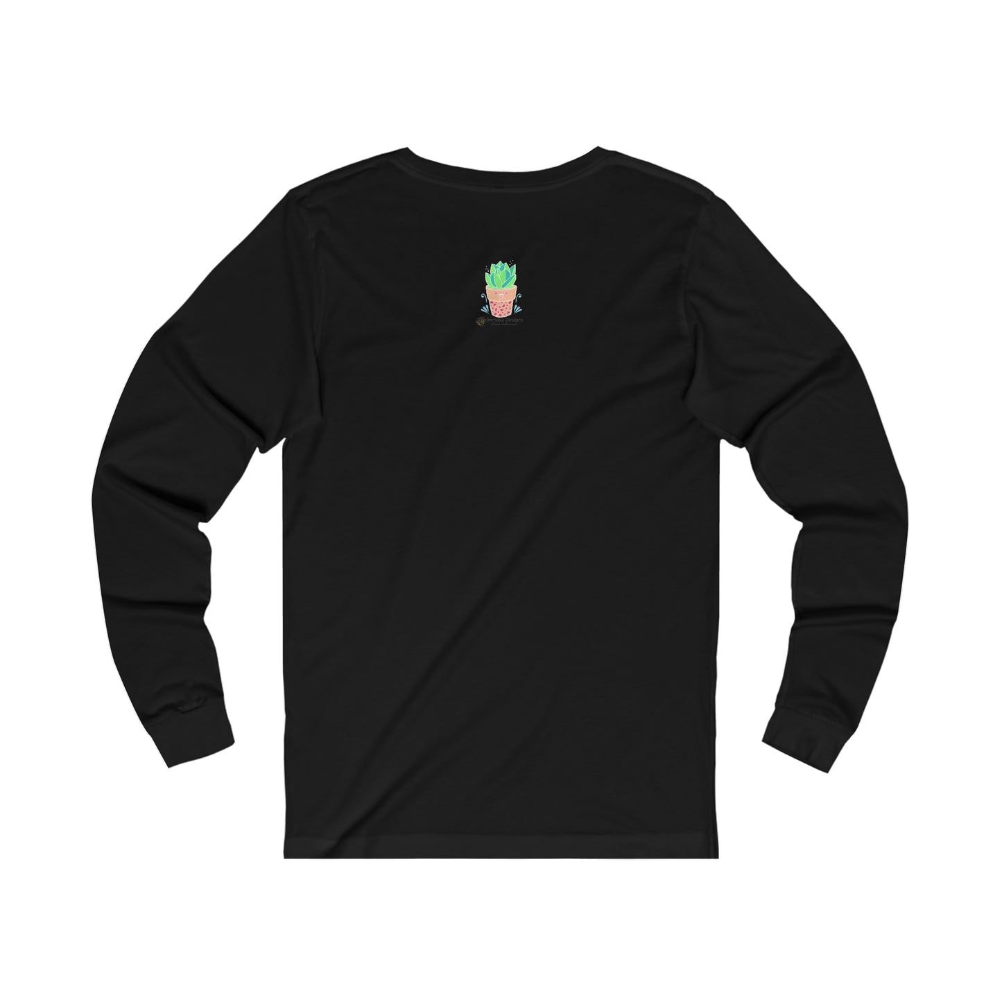 Jersey Long Sleeve Tee: Aloe-ha (unisex)