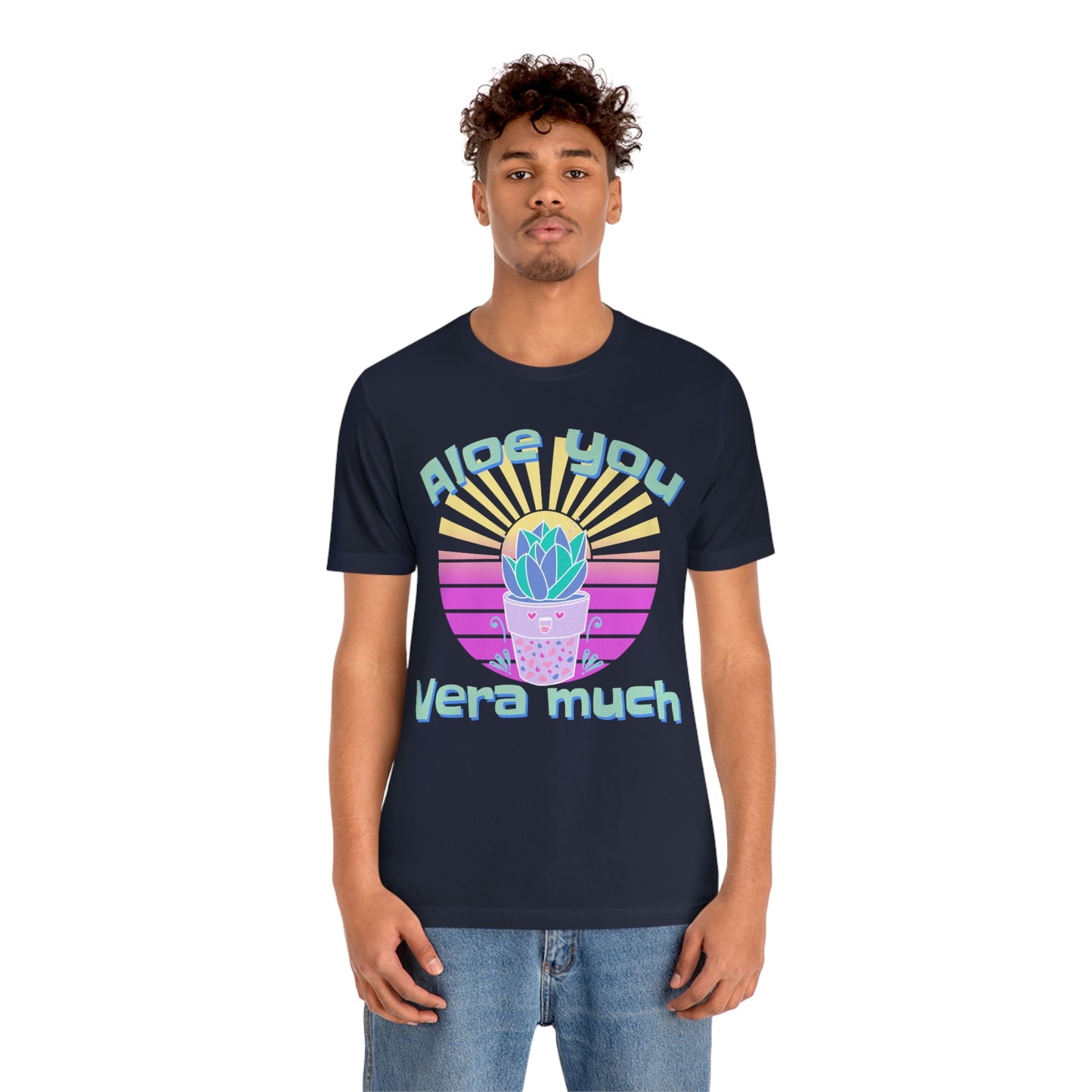 Jersey Short Sleeve Tee: Aloe you Vera much (unisex)