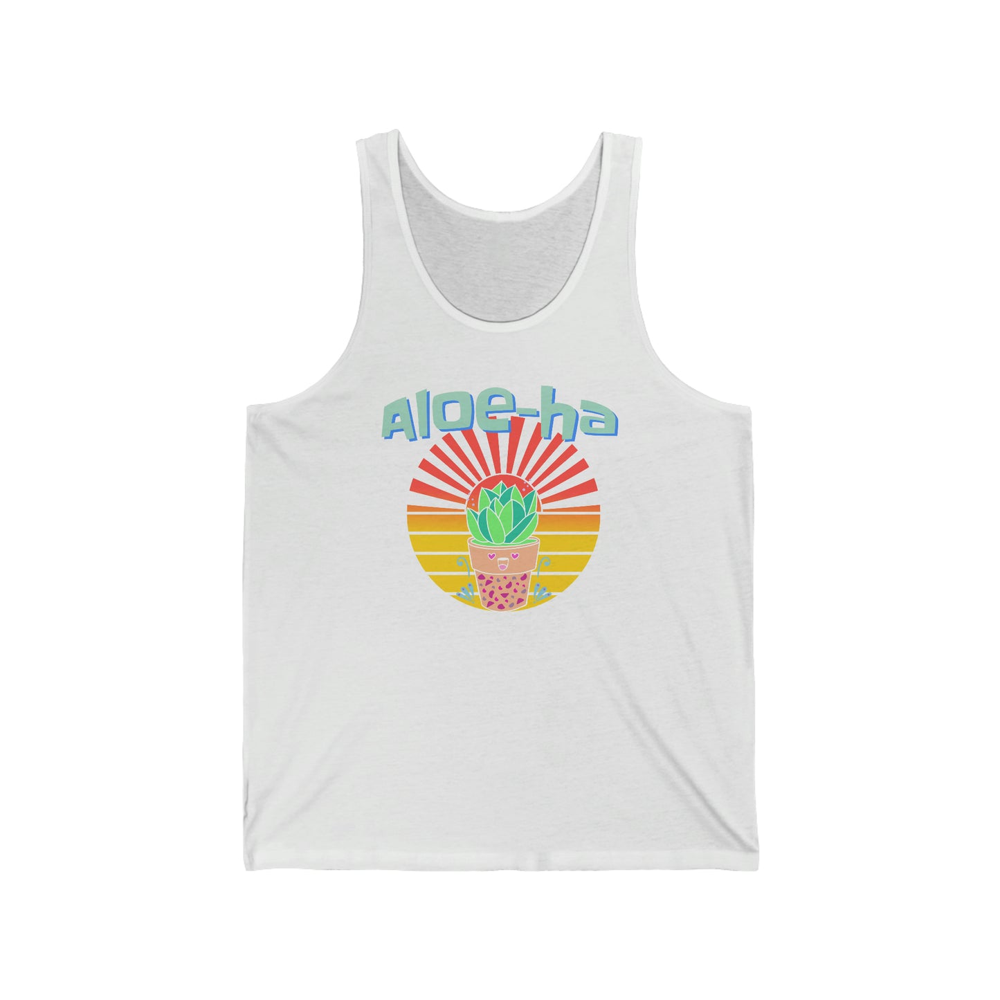 Jersey Tank: Aloe you Vera Much (unisex)