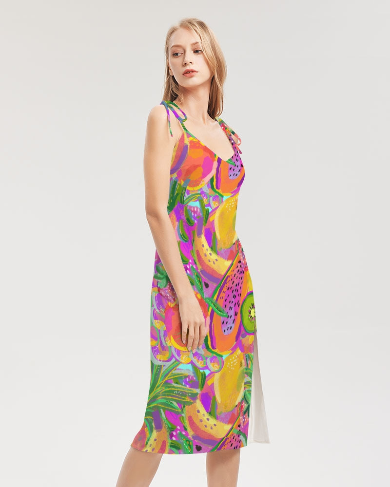 Fruit Salad Women's Tie Strap Dress