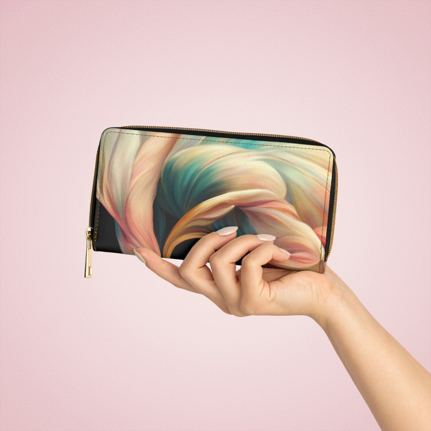 Cordyline Fruitcosa Zipper Wallet
