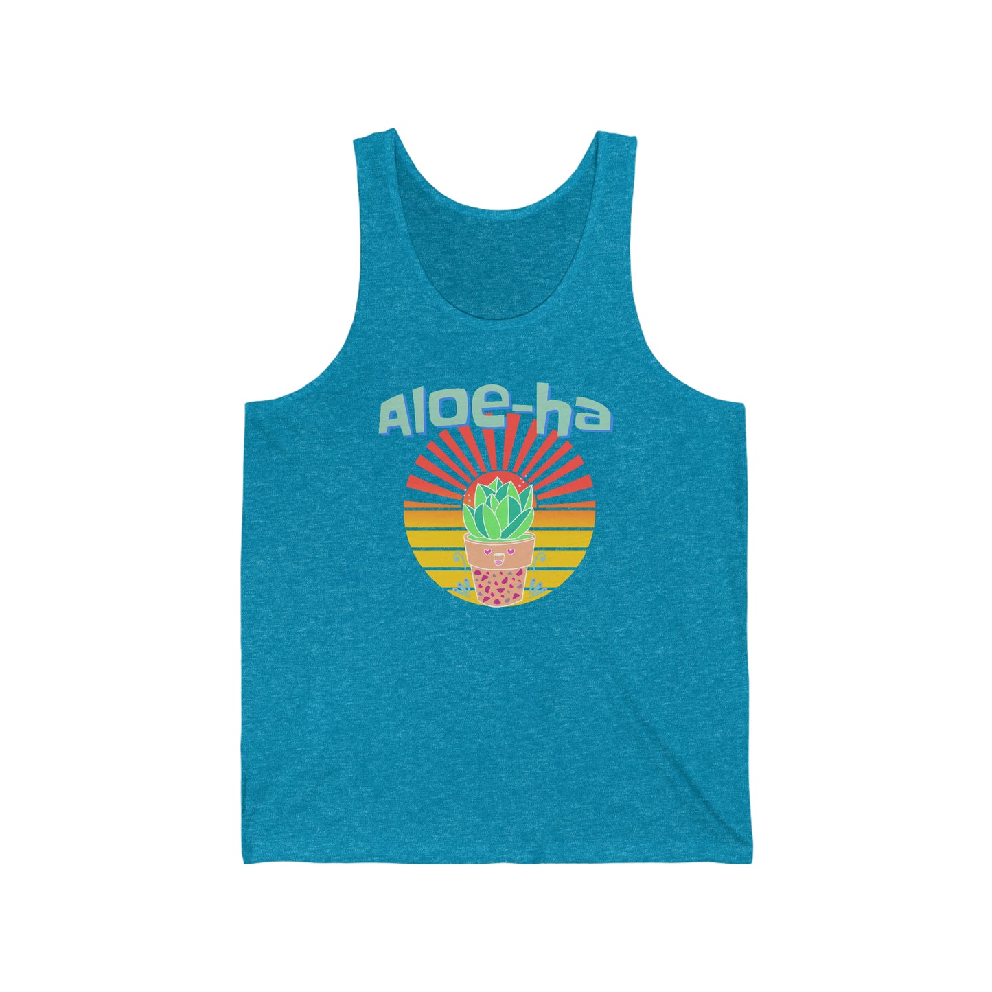 Jersey Tank: Aloe you Vera Much (unisex)