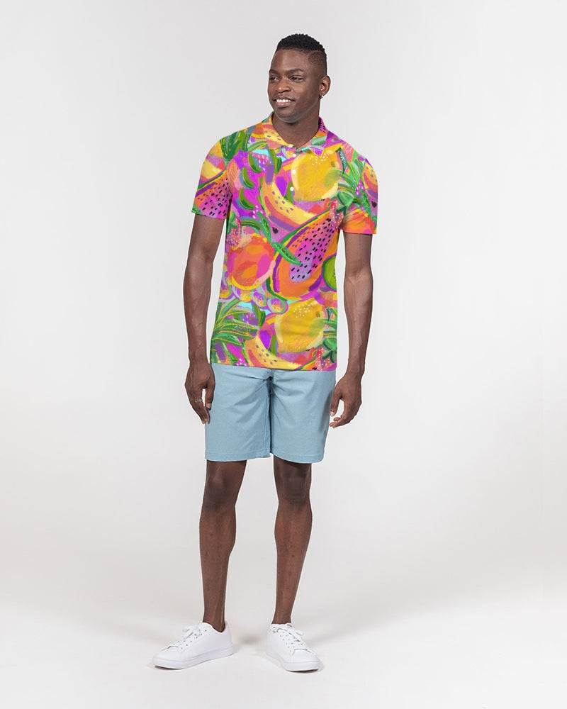Fruit Salad Men's Slim Fit Polo