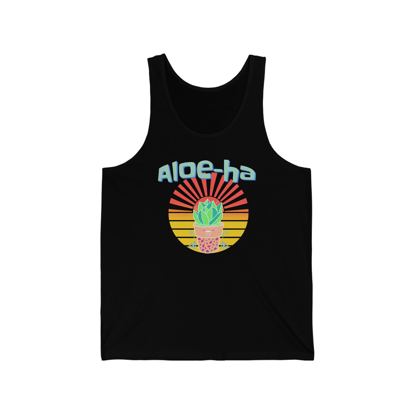 Jersey Tank: Aloe you Vera Much (unisex)