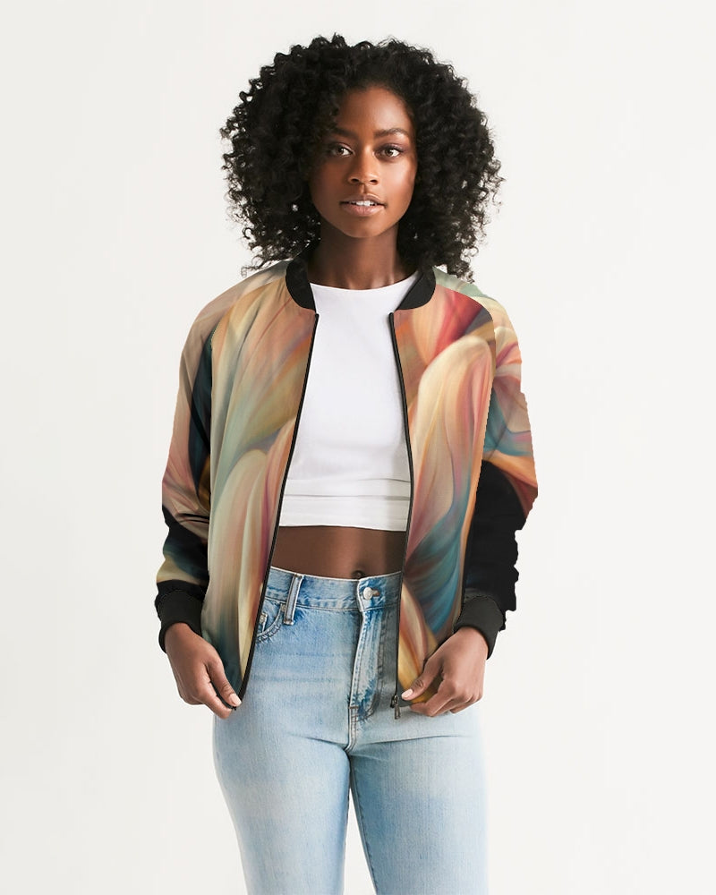 Cordyline Fruitcosa Women's Bomber Jacket