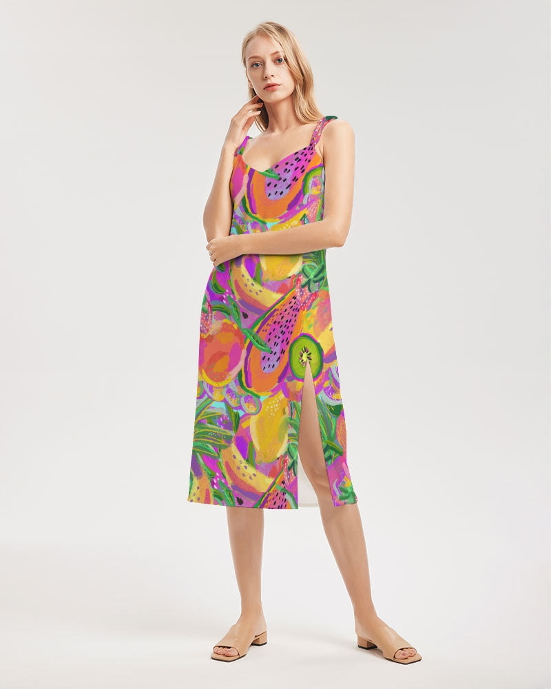Fruit Salad Women's Tie Strap Dress