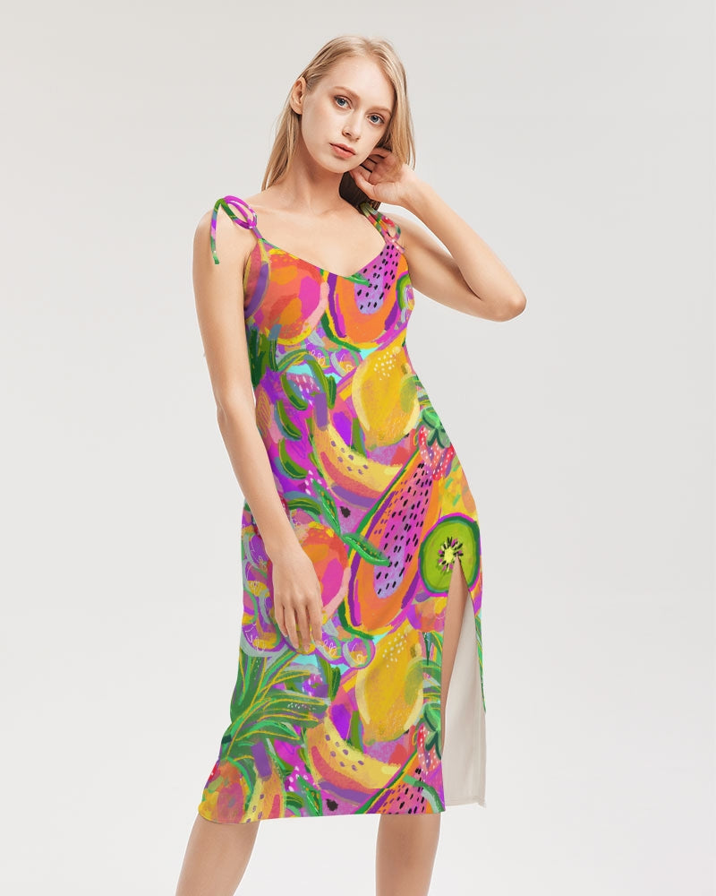 Fruit Salad Women's Tie Strap Dress