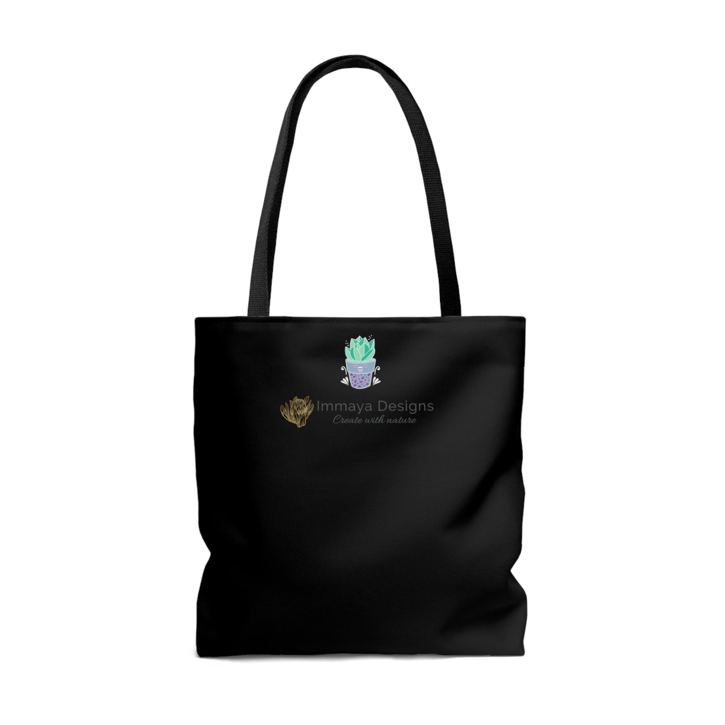 Tote Bag: Aloe Gorgeous - Black