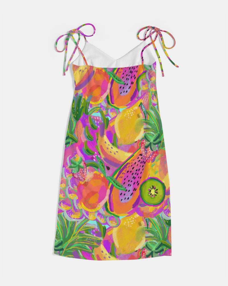 Fruit Salad Women's Tie Strap Dress