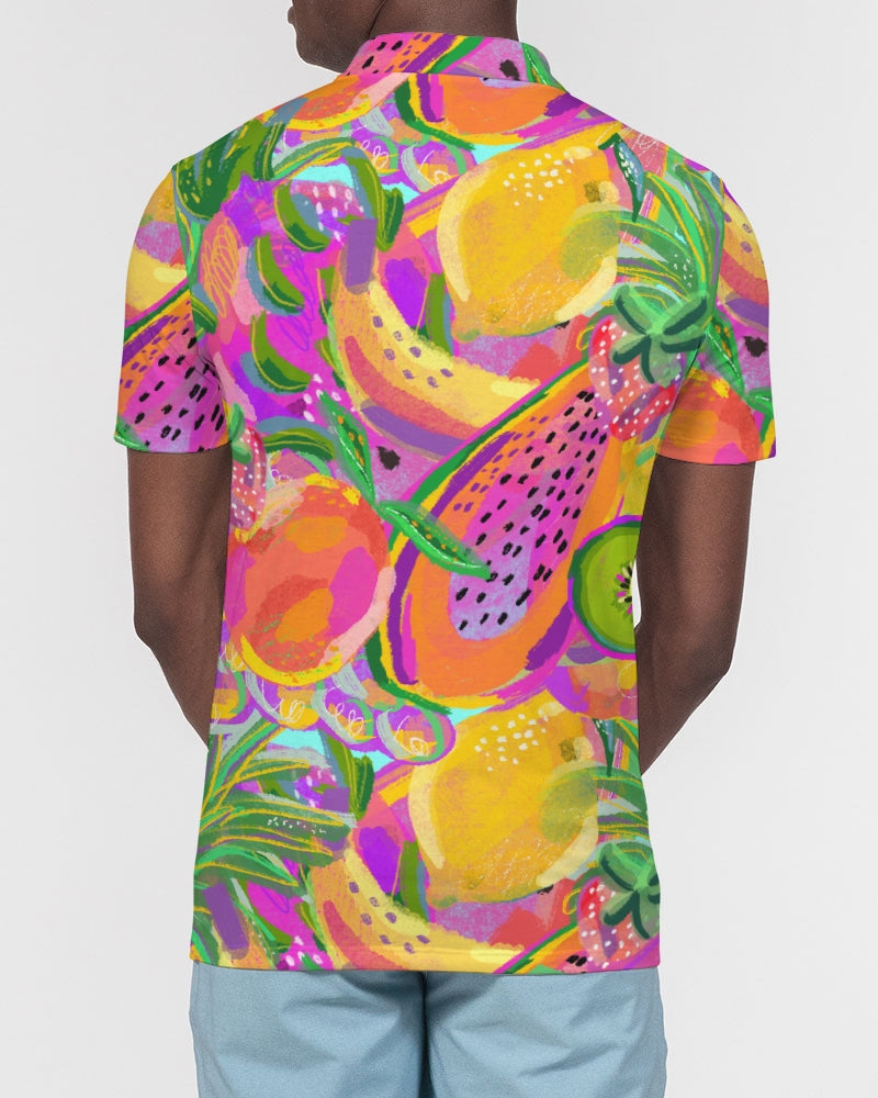 Fruit Salad Men's Slim Fit Polo