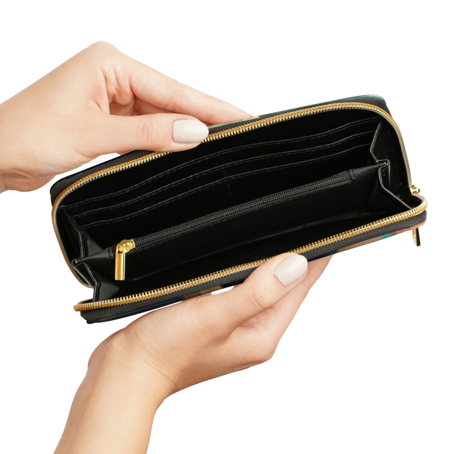 Cordyline Tango Zipper Wallet