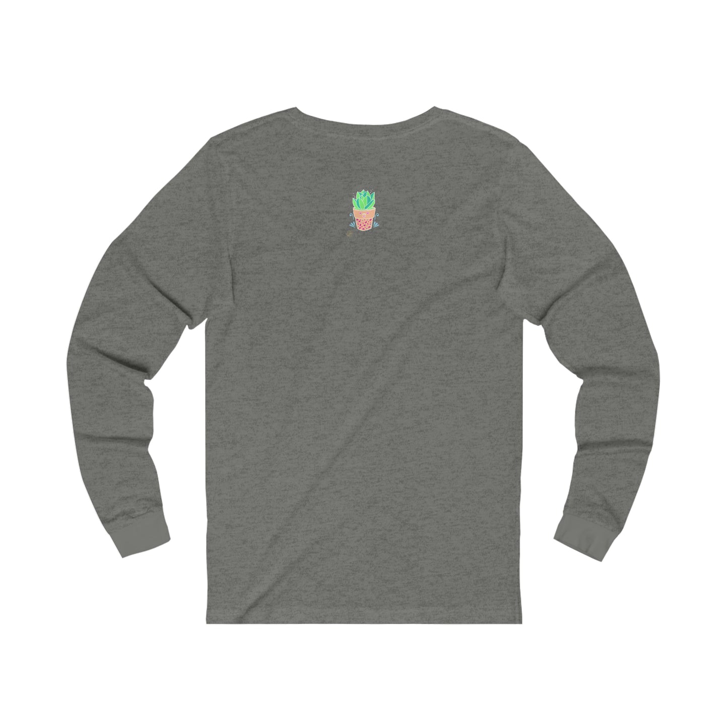 Jersey Long Sleeve Tee: Aloe-ha (unisex)