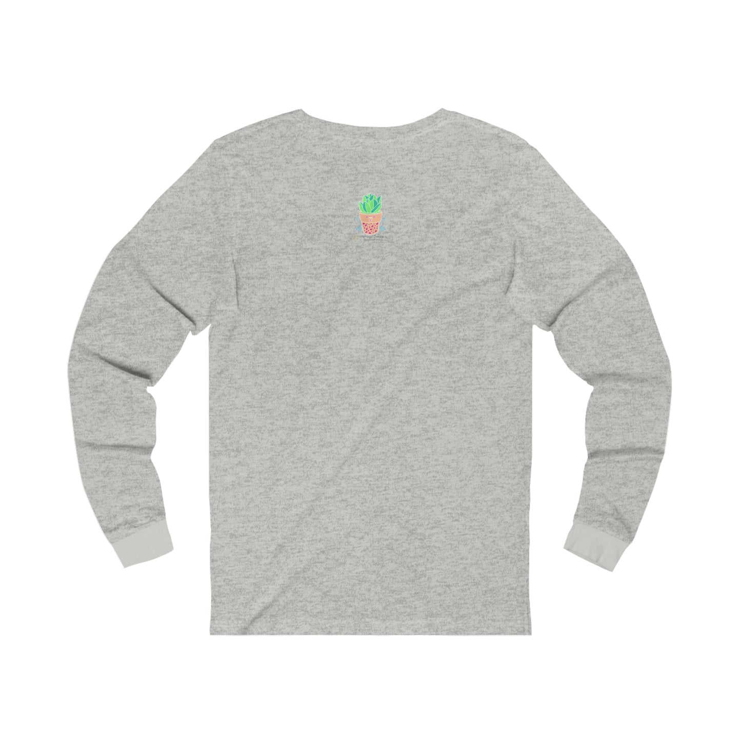 Jersey Long Sleeve Tee: Aloe-ha (unisex)