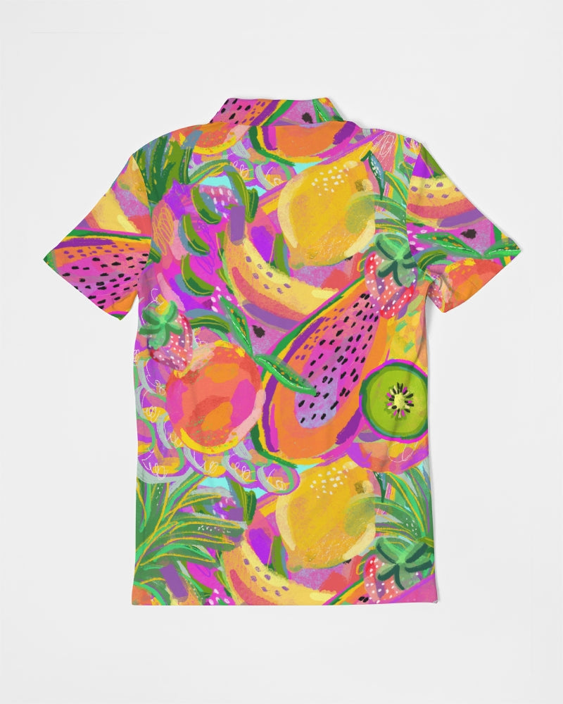 Fruit Salad Men's Slim Fit Polo