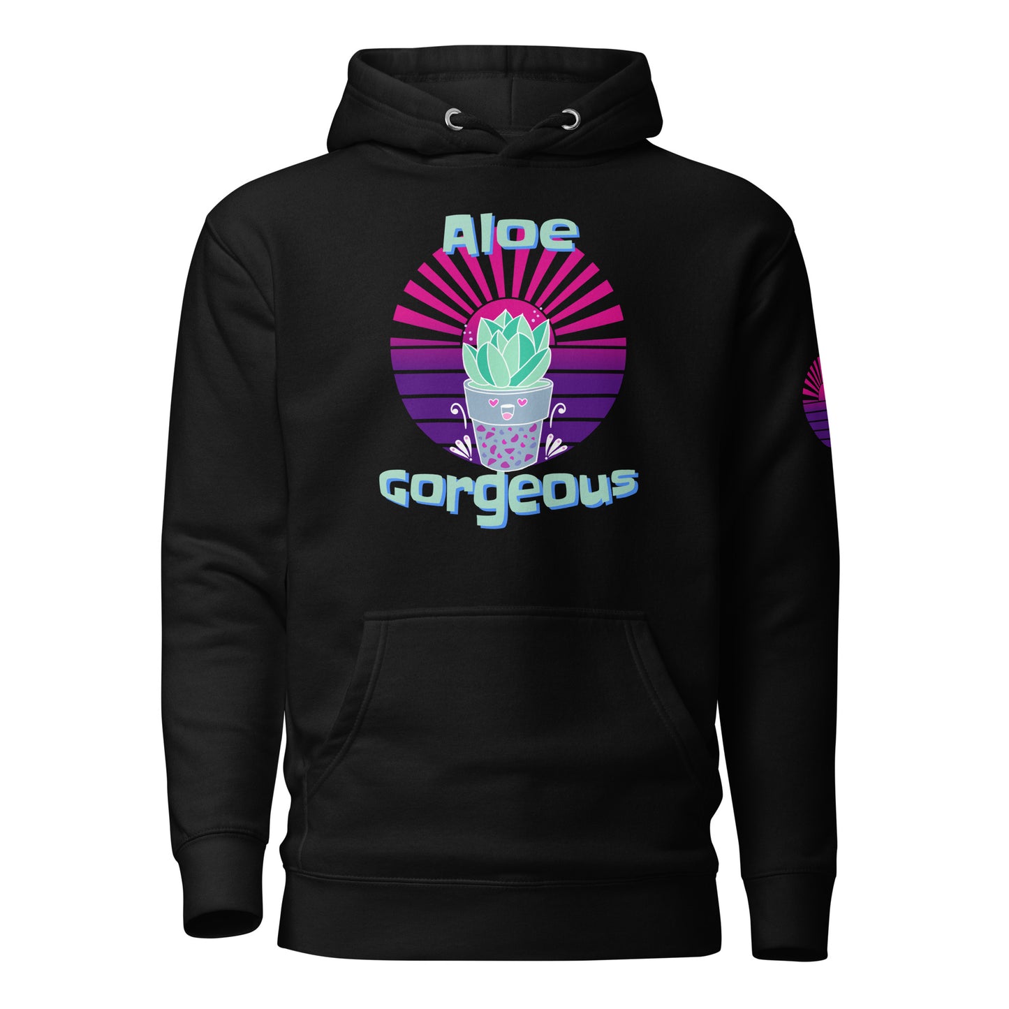 Hoodie: Aloe Gorgeous (unisex)