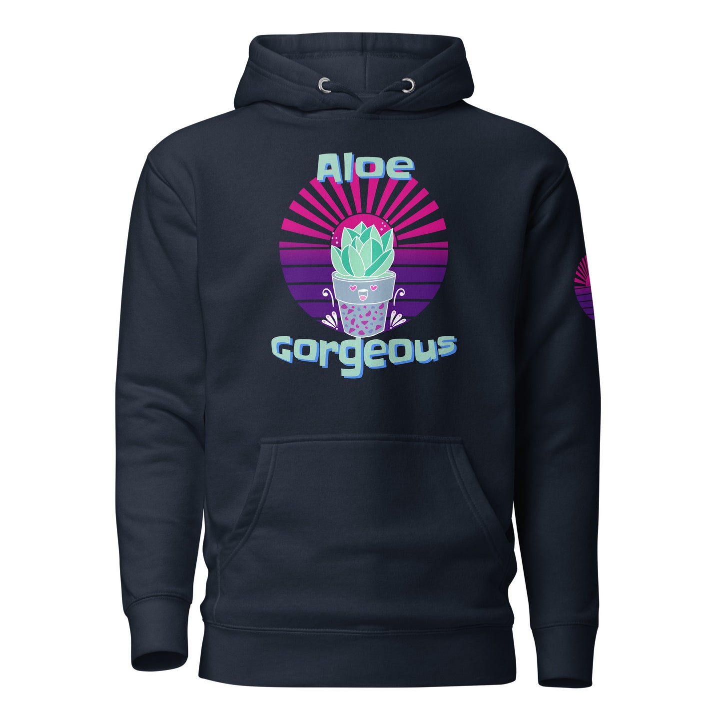 Hoodie: Aloe Gorgeous (unisex)