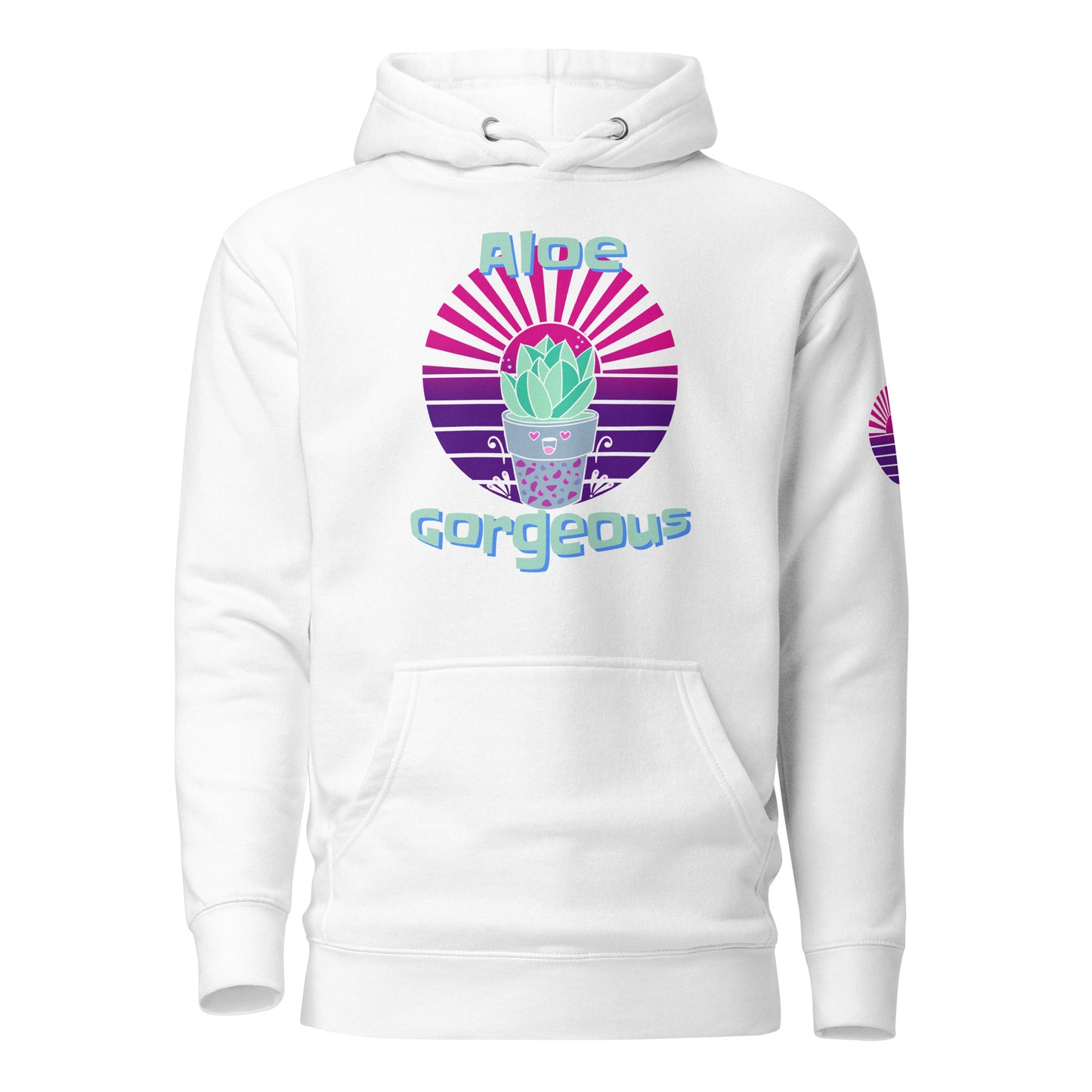 Hoodie: Aloe Gorgeous (unisex)