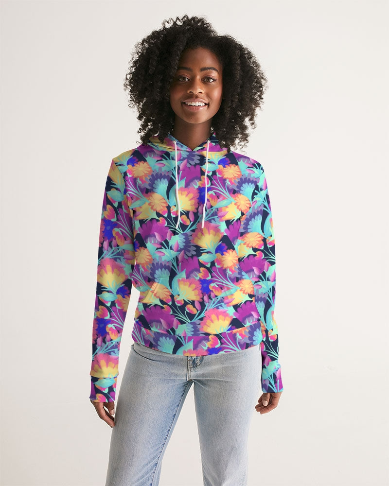 Vivid Blossoms Hoodie