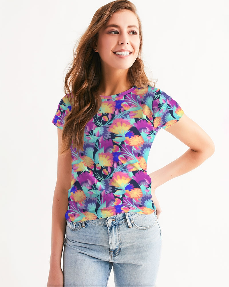 Vivid Blossoms Tee