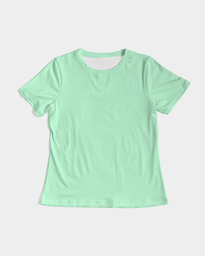 Vivid Blossoms Mint Tee