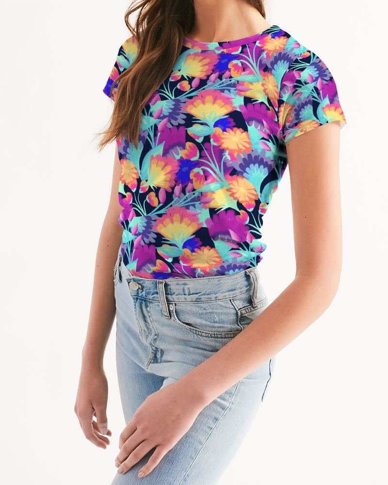 Vivid Blossoms Tee